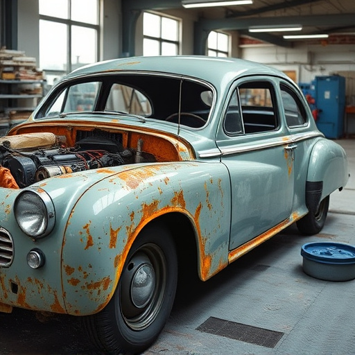 vehicle restoration process