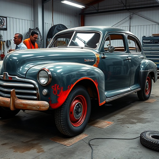 vehicle restoration process