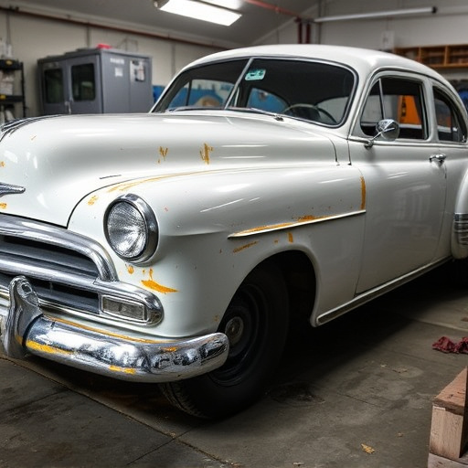 vehicle restoration process