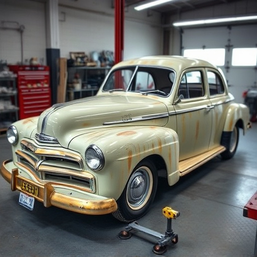 vehicle restoration process