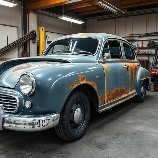 vehicle restoration process