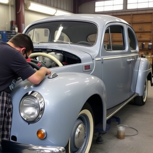 vehicle restoration process