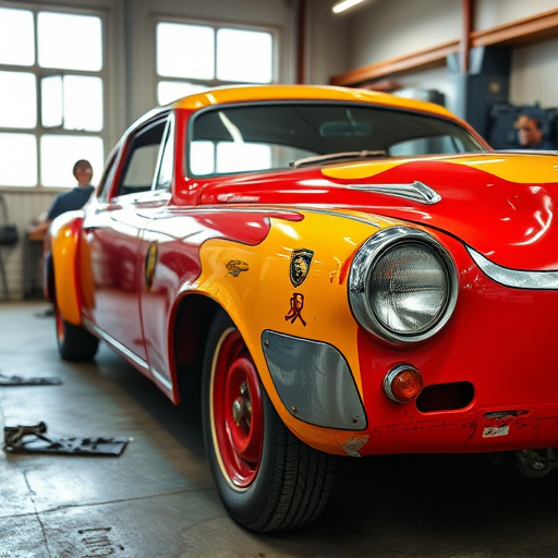 vehicle restoration process