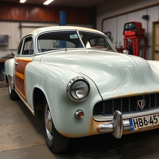 vehicle restoration process