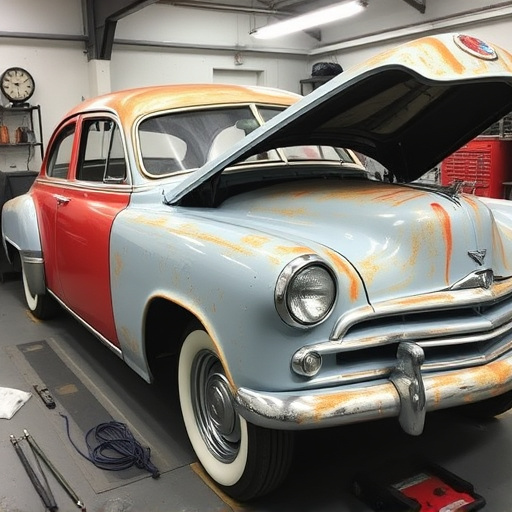 vehicle restoration process