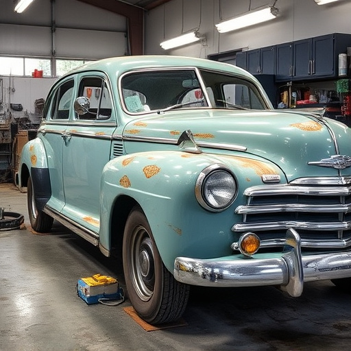 vehicle restoration process