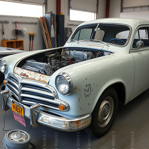 vehicle restoration process