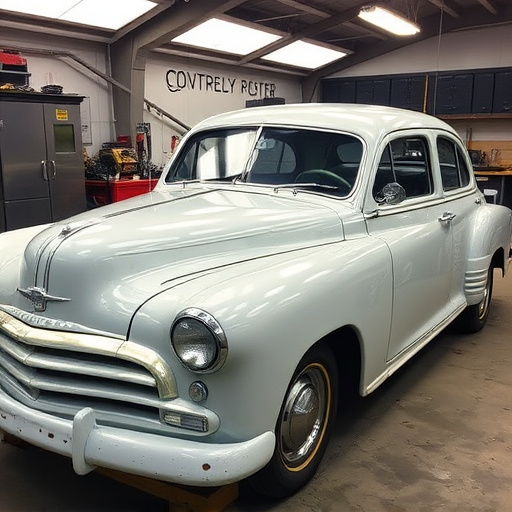 vehicle restoration process