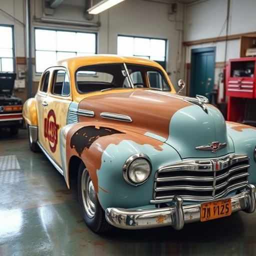 vehicle restoration process