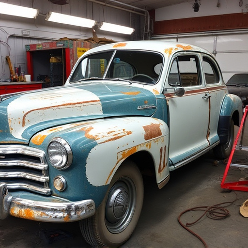 vehicle restoration process