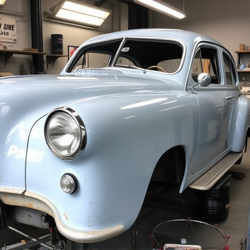 vehicle restoration process