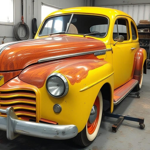 vehicle restoration process