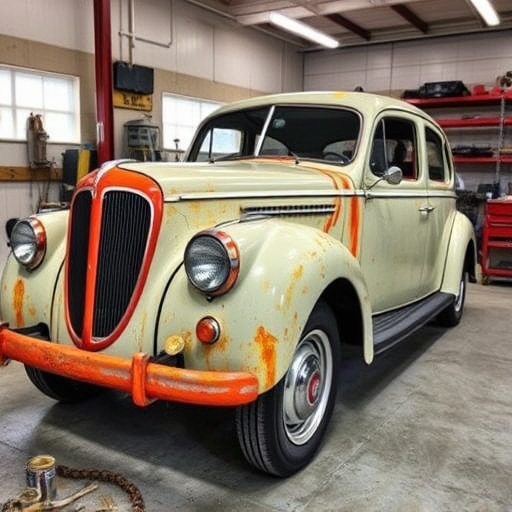 vehicle restoration process