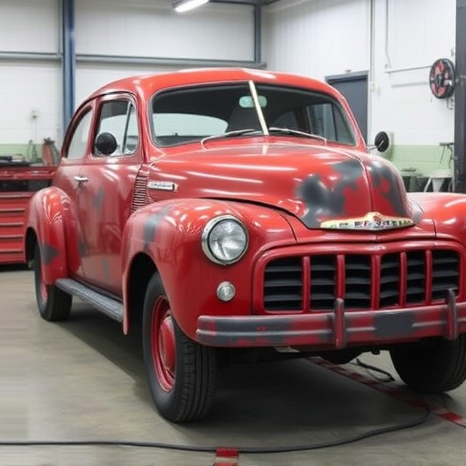 vehicle restoration process