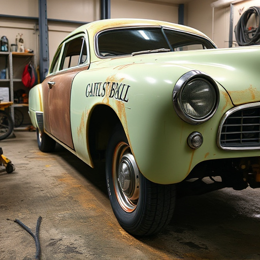 vehicle restoration process