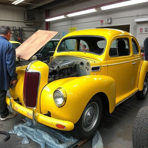 vehicle restoration process