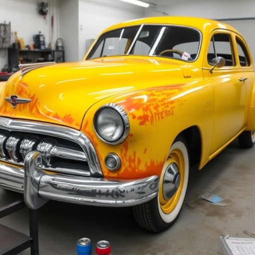 vehicle restoration process