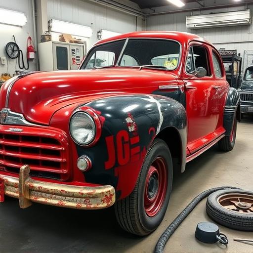 vehicle restoration process