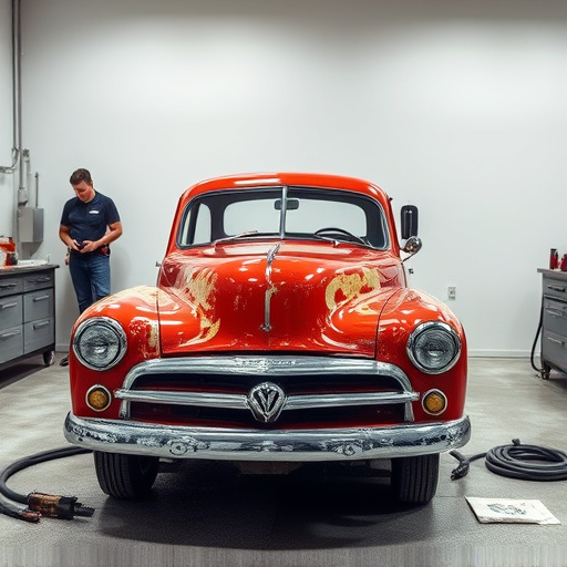 vehicle restoration process