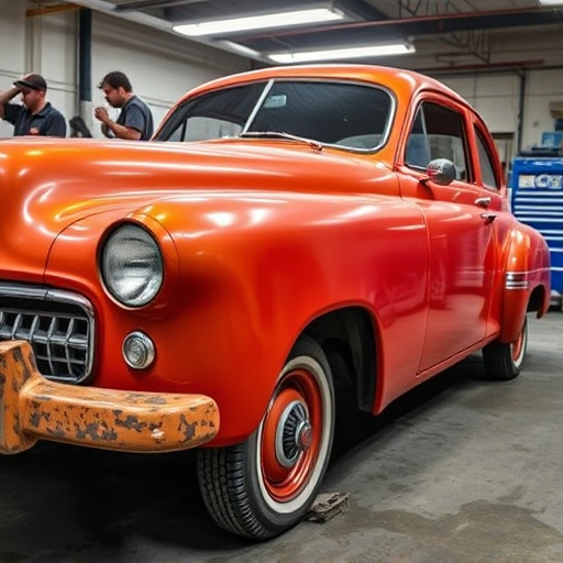 vehicle restoration process