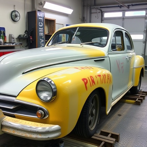 vehicle restoration process