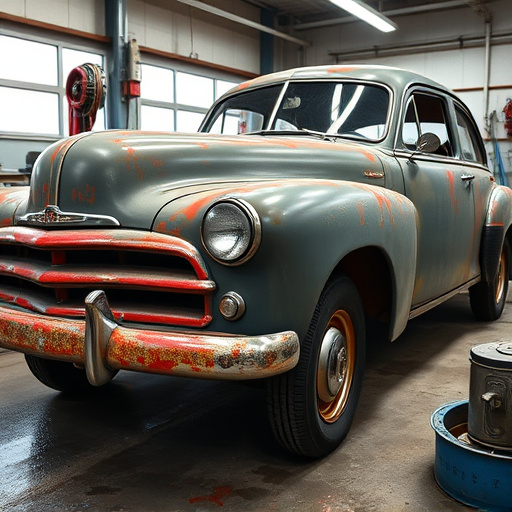 vehicle restoration process