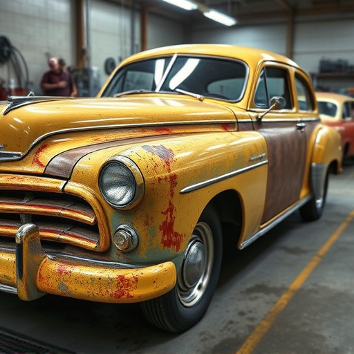 vehicle restoration process