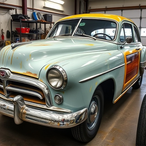 vehicle restoration process