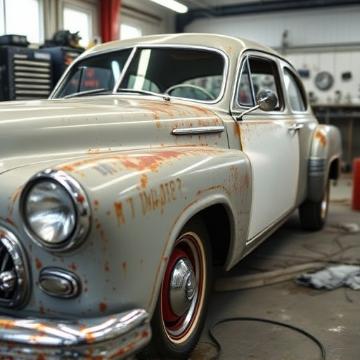 vehicle restoration process