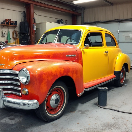 vehicle restoration process