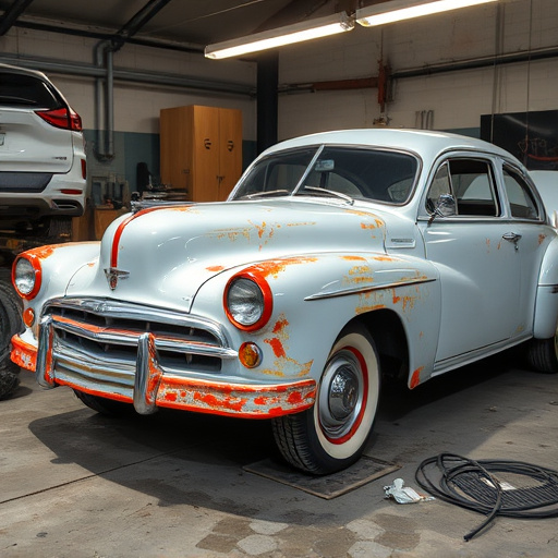 vehicle restoration process