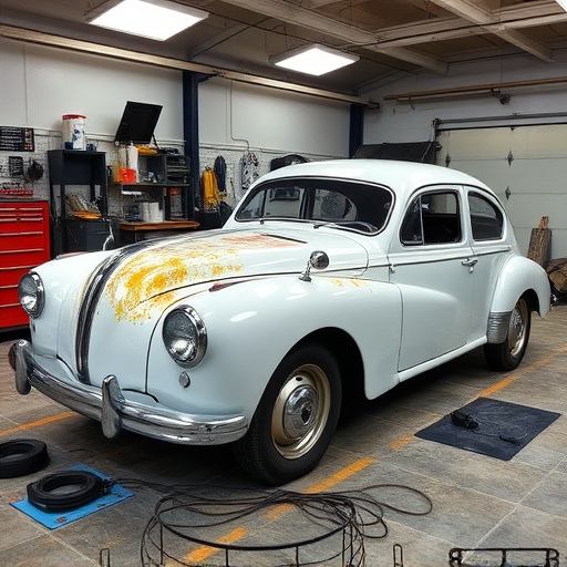 vehicle restoration process