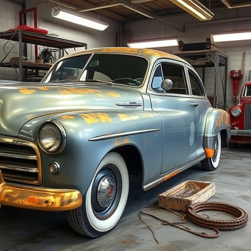 vehicle restoration process