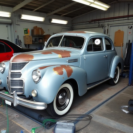 vehicle restoration process