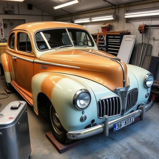 vehicle restoration process