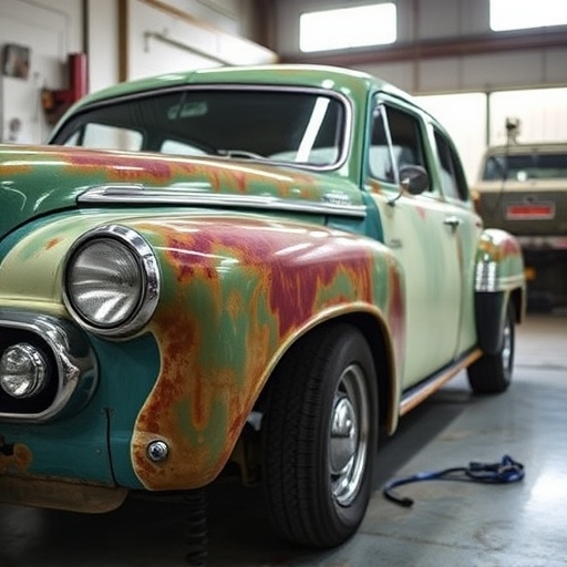 vehicle restoration process