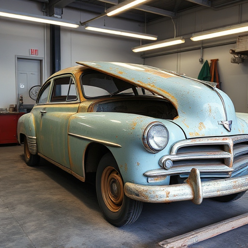 vehicle restoration process