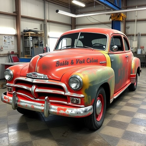 vehicle restoration process