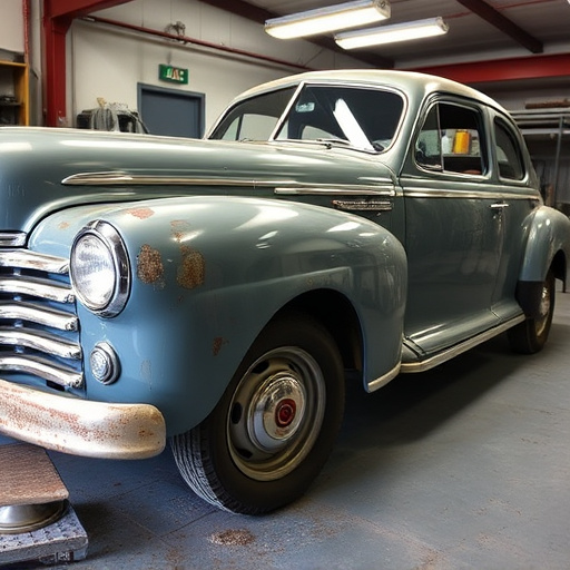 vehicle restoration process