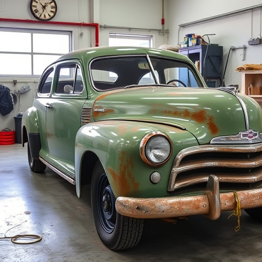 vehicle restoration process