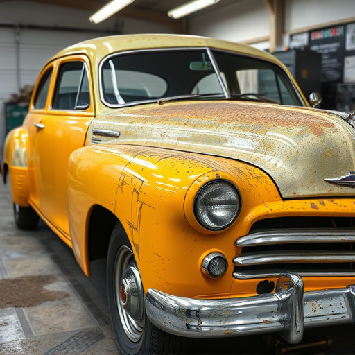 vehicle restoration process
