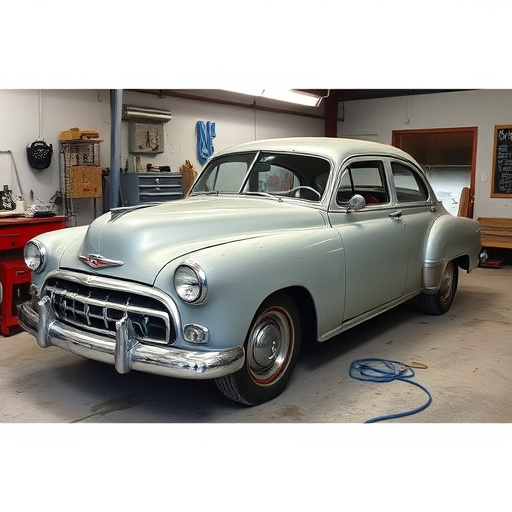 vehicle restoration process