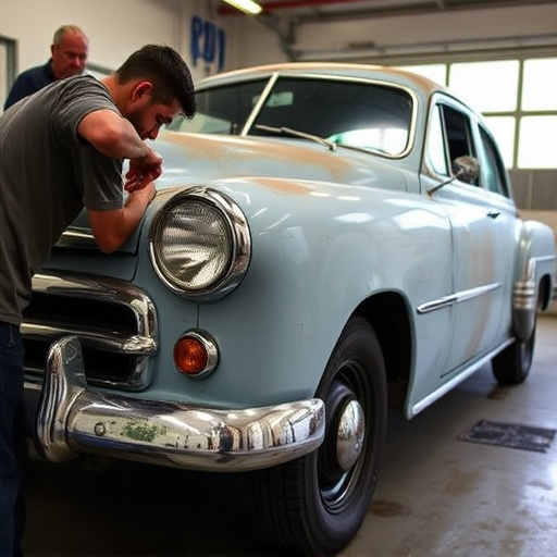 vehicle restoration process