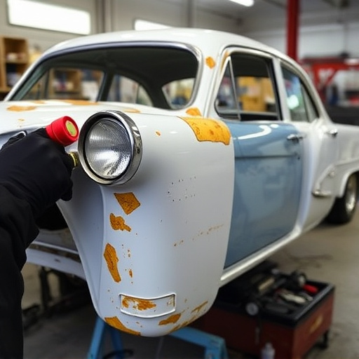 vehicle restoration process