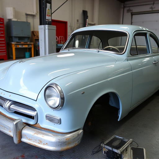 vehicle restoration process