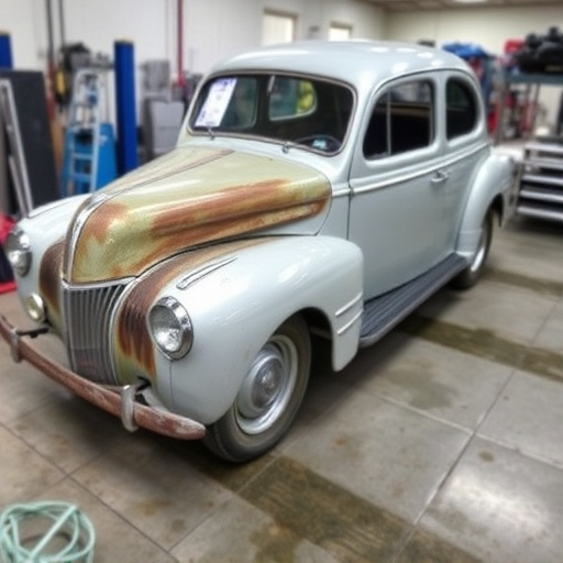 vehicle restoration process