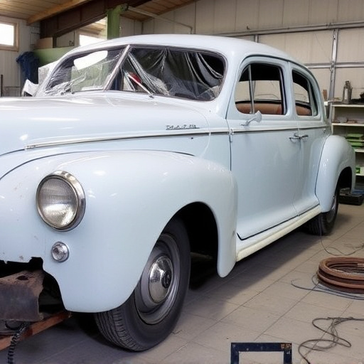 vehicle restoration process