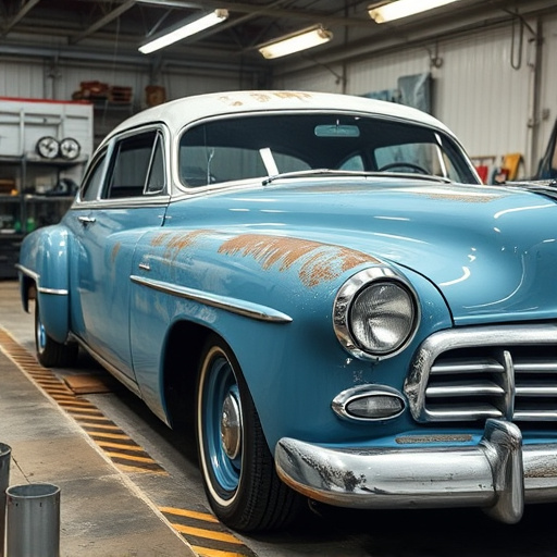 vehicle restoration process