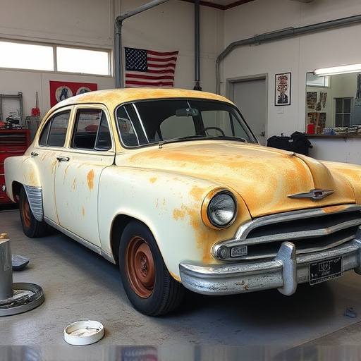 vehicle restoration process