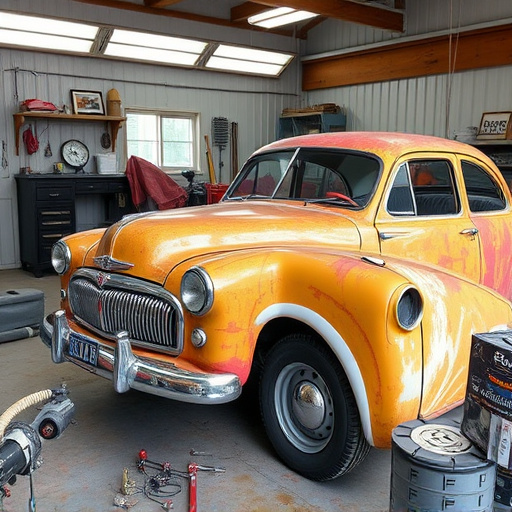 vehicle restoration process